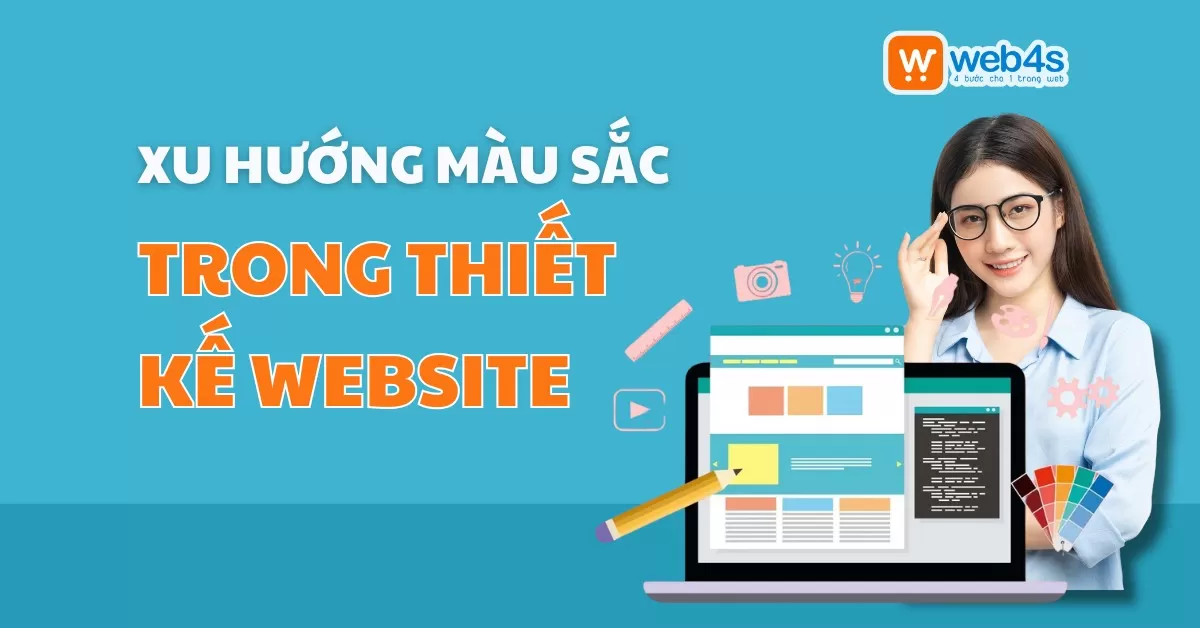 12 xu hướng màu sắc trong thiết kế website HOT năm 2025